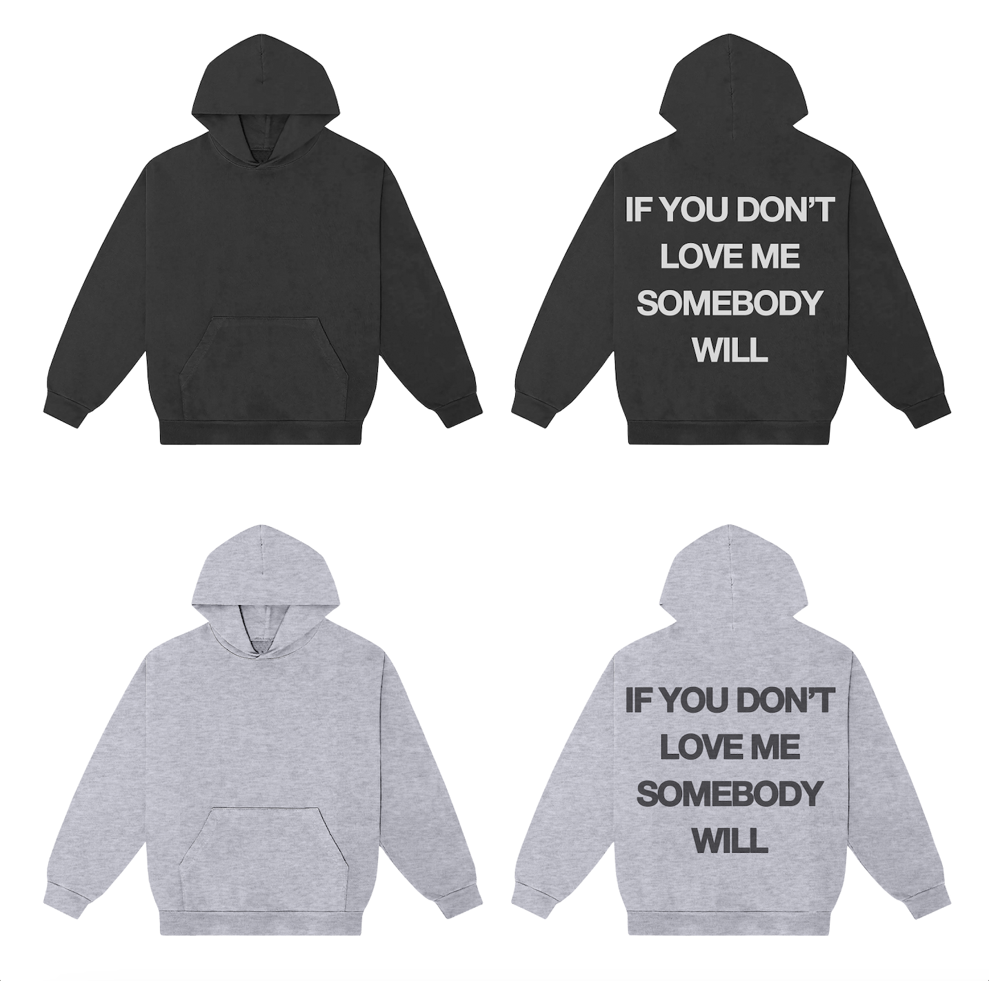 "Somebody will" Hoodie